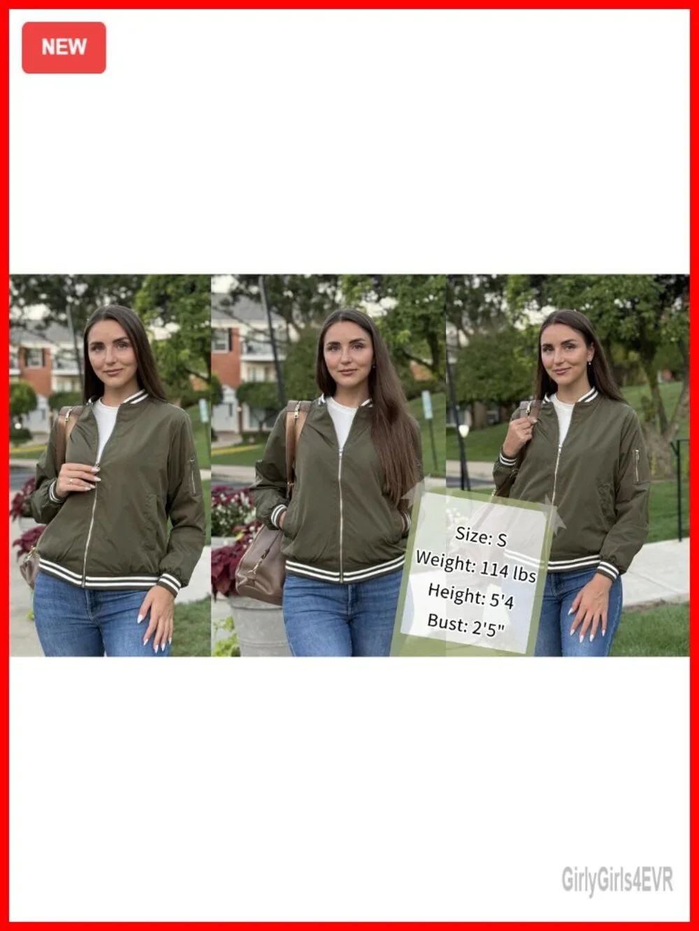 Women's Quilted Bomber Jacket Zip Up Lightweight Casual Coat with Pockets